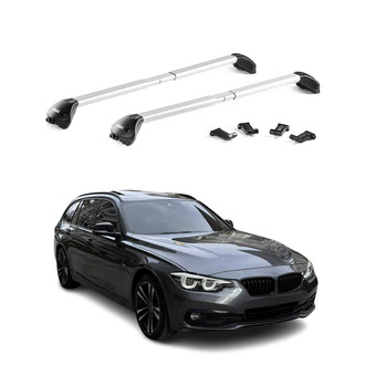 OMAC® - Gray Flush-Mounted Roof Rails Cross Bars
