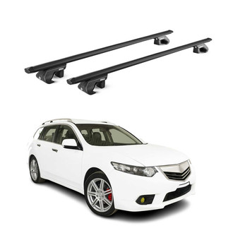OMAC® - Black Raised Roof Rails Cross Bars