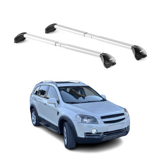 OMAC® - Gray Raised Roof Rails Cross Bars