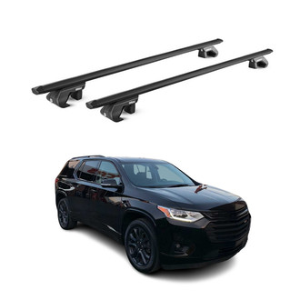 OMAC® - Black Raised Roof Rails Cross Bars