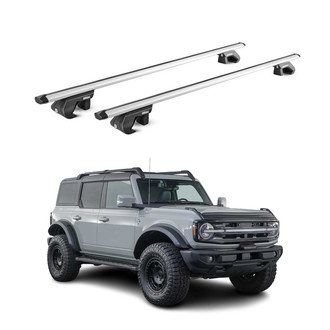 OMAC® - Gray Raised Roof Rails Cross Bars