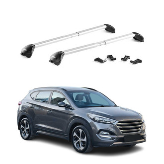 OMAC® - Gray Flush-Mounted Roof Rails Cross Bars