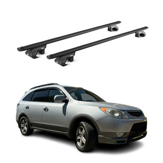 OMAC® - Black Raised Roof Rails Cross Bars