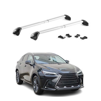 OMAC® - Silver Flush-Mounted Roof Rails Cross Bars