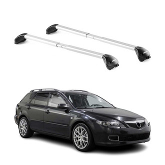 OMAC® - Gray Raised Roof Rails Cross Bars