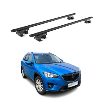 OMAC® - Black Raised Roof Rails Cross Bars