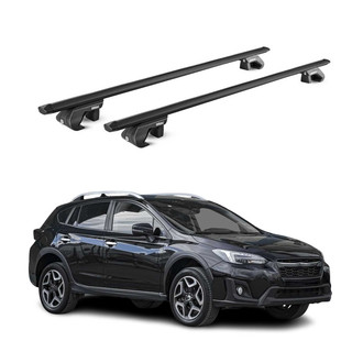 OMAC® - Black Raised Roof Rails Cross Bars