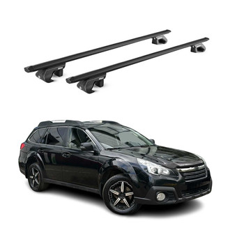 OMAC® - Black Raised Roof Rails Cross Bars