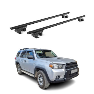 OMAC® - Black Raised Roof Rails Cross Bars