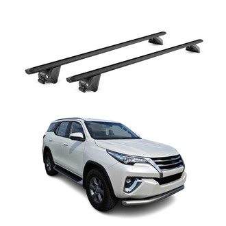 OMAC® - Black Flush-Mounted Roof Rails Cross Bars