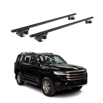 OMAC® - Black Raised Roof Rails Cross Bars