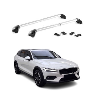 OMAC® - Gray Flush-Mounted Roof Rails Cross Bars