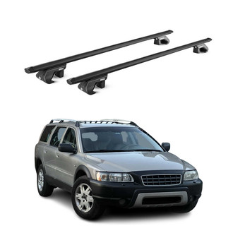 OMAC® - Black Raised Roof Rails Cross Bars