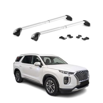 OMAC® - Gray Flush-Mounted Roof Rails Cross Bars