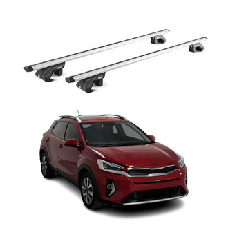 OMAC® - Silver Raised Roof Rails Cross Bars