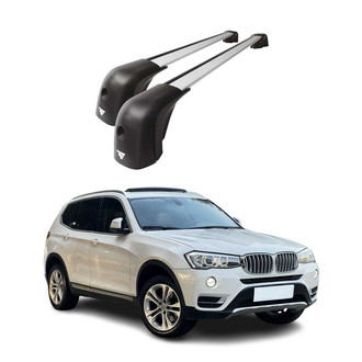 OMAC® - Gray Flush-Mounted Roof Rails Cross Bars