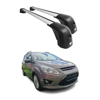 OMAC® - Gray Raised Roof Rails Cross Bars
