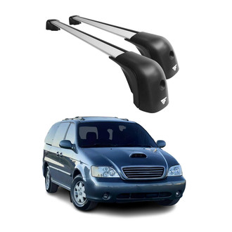 OMAC® - Silver Raised Roof Rails Cross Bars