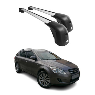 OMAC® - Silver Raised Roof Rails Cross Bars