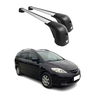 OMAC® - Gray Raised Roof Rails Cross Bars