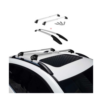 OMAC® - Silver Roof Racks and Rails Set