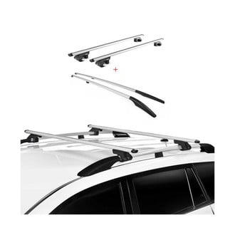 OMAC® - Gray Roof Racks and Rails Set