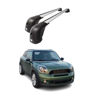 OMAC® - Silver Flush-Mounted Roof Rails Cross Bars