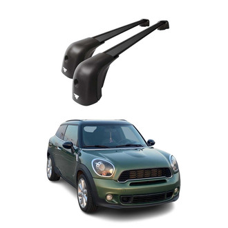 OMAC® - Black Flush-Mounted Roof Rails Cross Bars