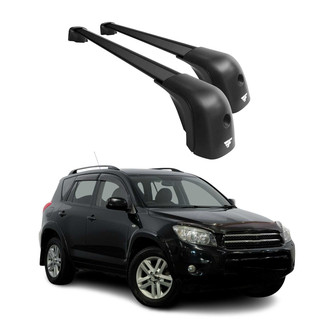 OMAC® - Black Raised Roof Rails Cross Bars