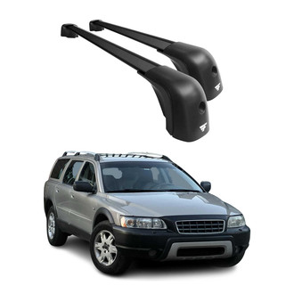 OMAC® - Black Raised Roof Rails Cross Bars