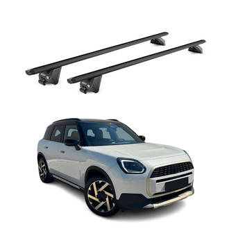 OMAC® - Black Flush-Mounted Roof Rails Cross Bars