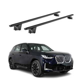 OMAC® - Black Flush-Mounted Roof Rails Cross Bars