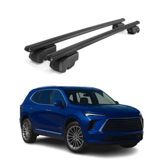 OMAC® - Black Flush-Mounted Roof Rails Cross Bars