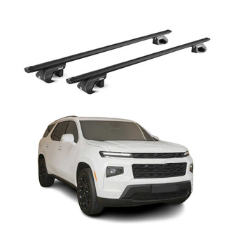 OMAC® - Black Raised Roof Rails Cross Bars