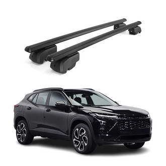 OMAC® - Black Flush-Mounted Roof Rails Cross Bars