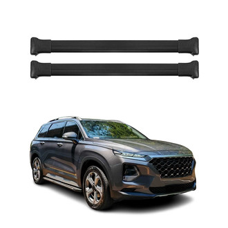 OMAC® - Black Raised Roof Rails Cross Bars