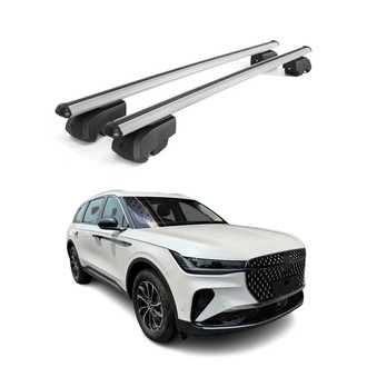OMAC® - Gray Flush-Mounted Roof Rails Cross Bars