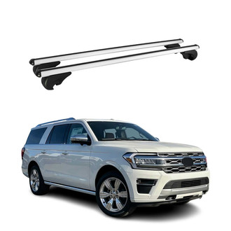 OMAC® G008352 - Silver Raised Roof Rails Cross Bars