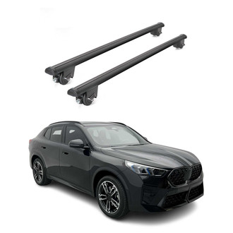 OMAC® - Black Flush-Mounted Roof Rails Cross Bars