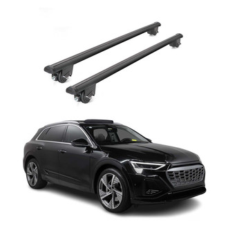 OMAC® - Black Flush-Mounted Roof Rails Cross Bars
