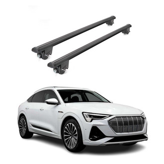 OMAC® - Black Flush-Mounted Roof Rails Cross Bars