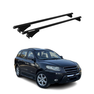 OMAC® - Black Flush-Mounted Roof Rails Cross Bars
