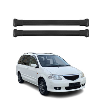 OMAC® - Black Raised Roof Rails Cross Bars