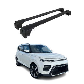 OMAC® - Black Flush-Mounted Roof Rails Cross Bars