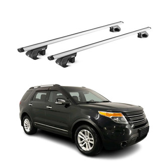 OMAC® - Silver Flush-Mounted Roof Rails Cross Bars