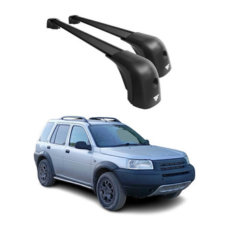 OMAC® - Black Raised Roof Rails Cross Bars