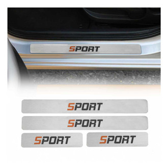 OMAC® - Non-Illuminated Polished Door Sill Covers with Sport Logo