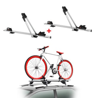 OMAC® - Safety Anti Theft Black Roof Mount Bike Rack