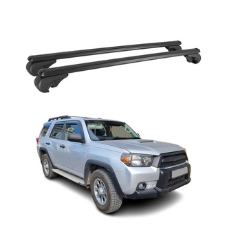 OMAC® - Black Raised Roof Rails Cross Bars