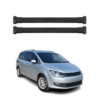 OMAC® - Black Raised Roof Rails Cross Bars
